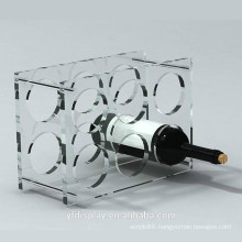Clear Acrylic Wine Bottle Display Holder